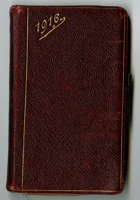 Cover 1916 Diary