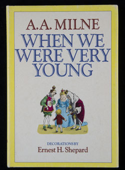 Front cover of When We Were Very Young by A.A. Milne