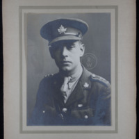 Portrait of Harry Colebourn in uniform