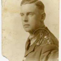 Portrait of Harry Colebourn in uniform